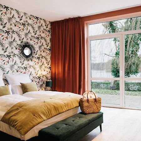 Landhaus Am See - Gaestezimmer Strausberg Exteriör bild
